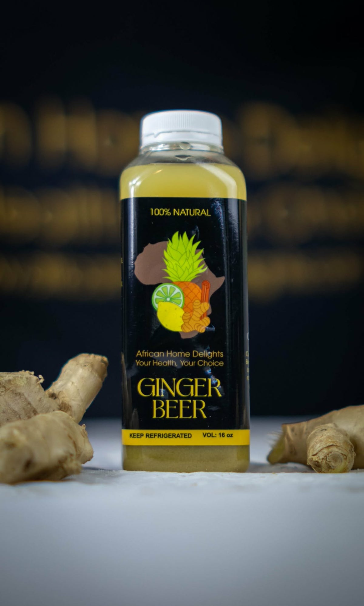 16oz Ginger Beer