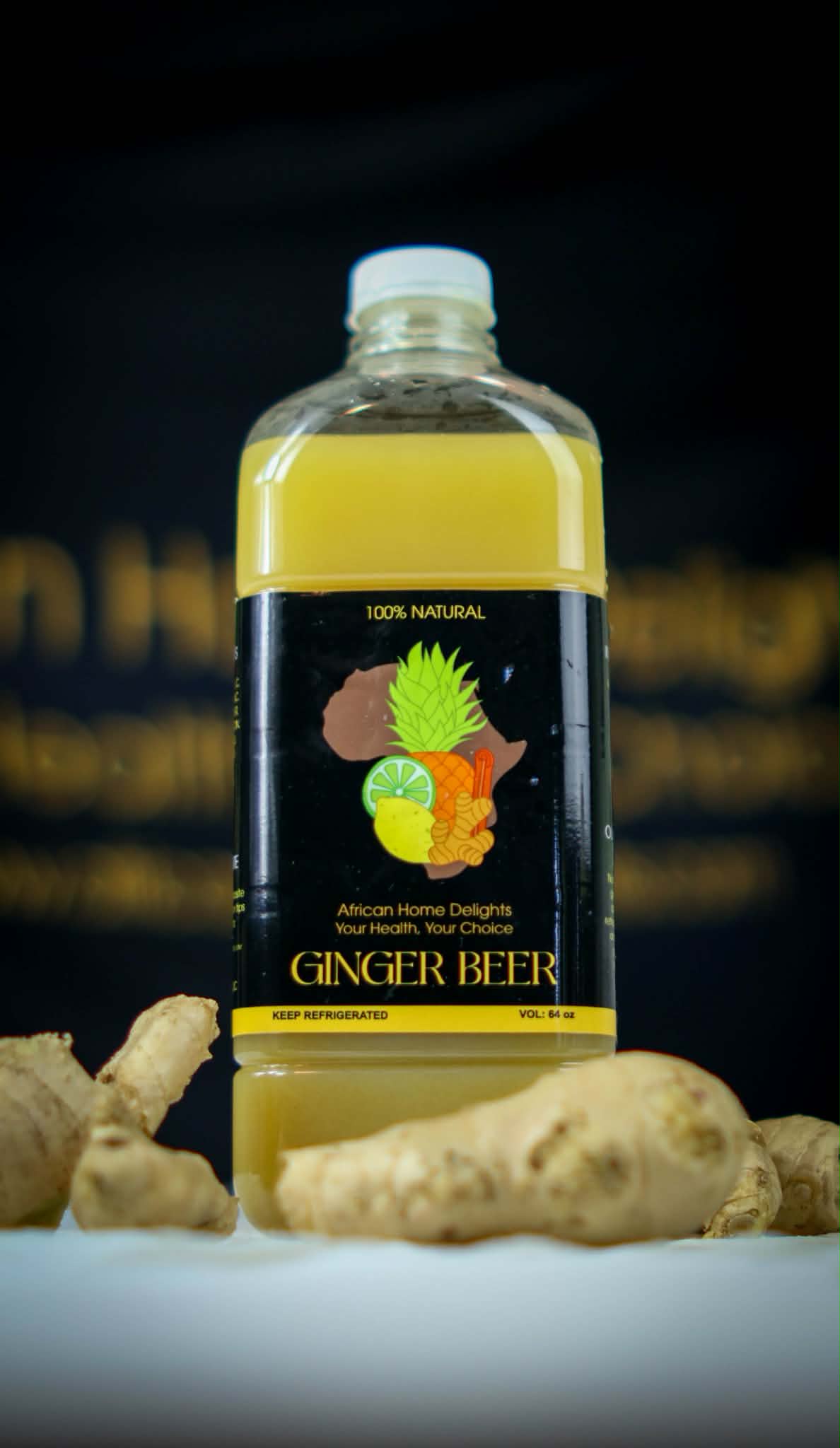 Half-gallon- Ginger Beer